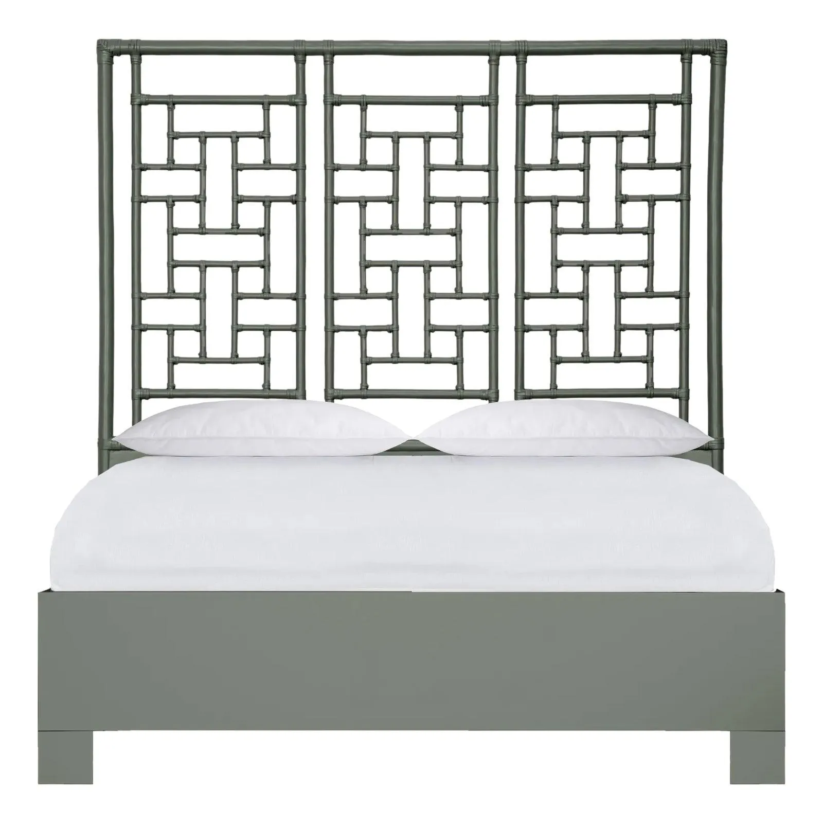 Ohana Platform Bed Queen, Evergreen