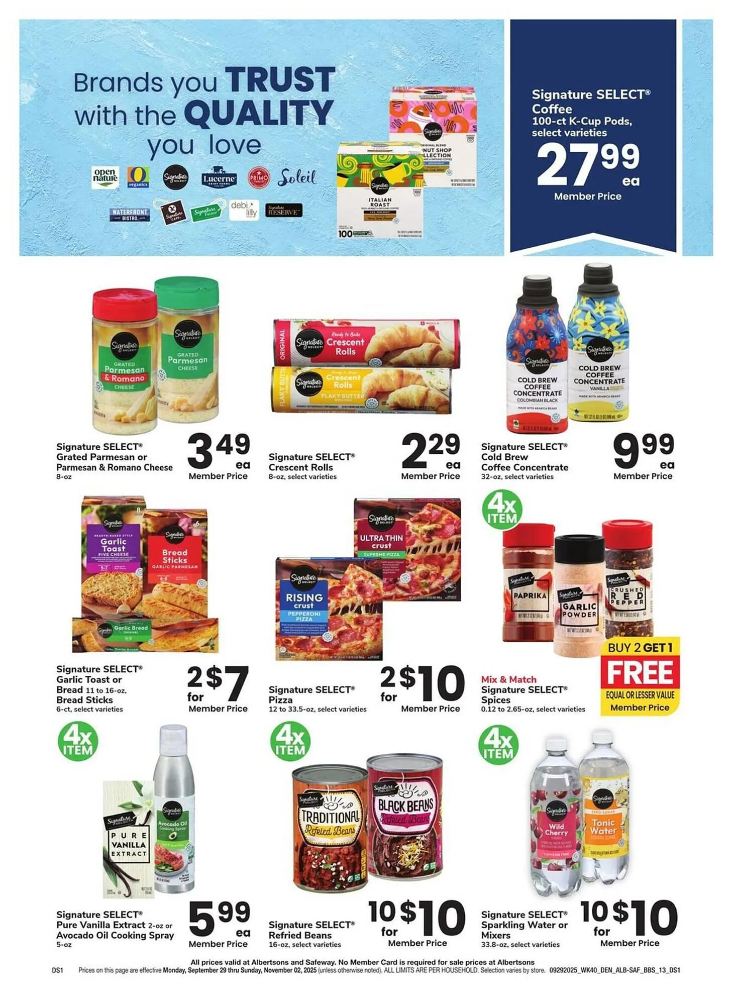 Weekly ad Albertsons weekly ad from September 29 to November 2 2025 - Page 13