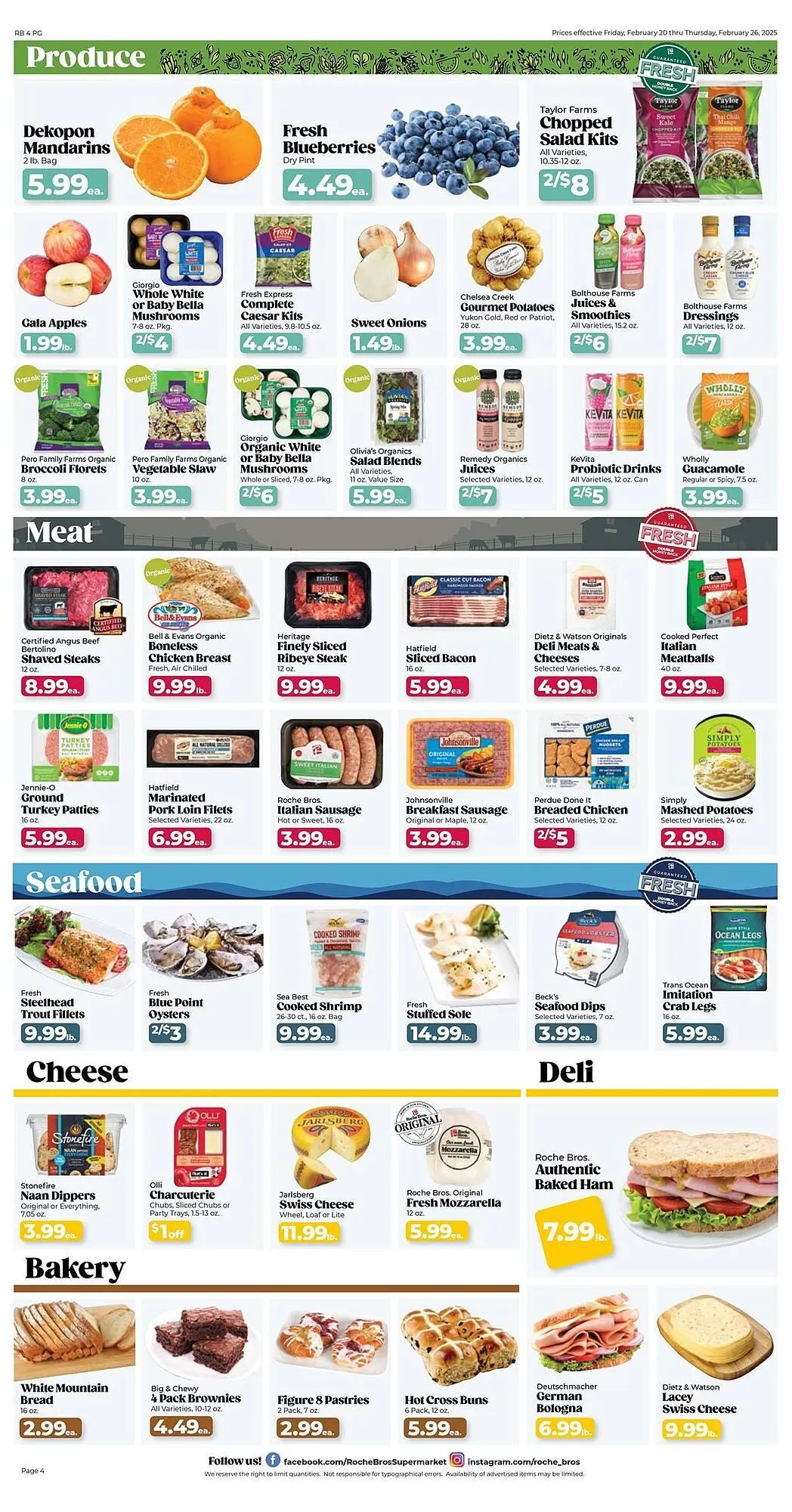 Weekly ad Roche Bros weekly ad from February 20 to February 26 2026 - Page 4