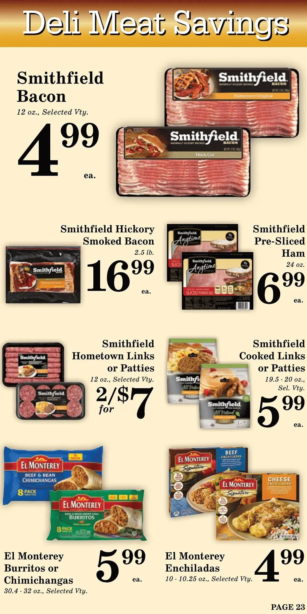 Weekly ad Harvest Foods weekly ad from November 5 to December 2 2025 - Page 24
