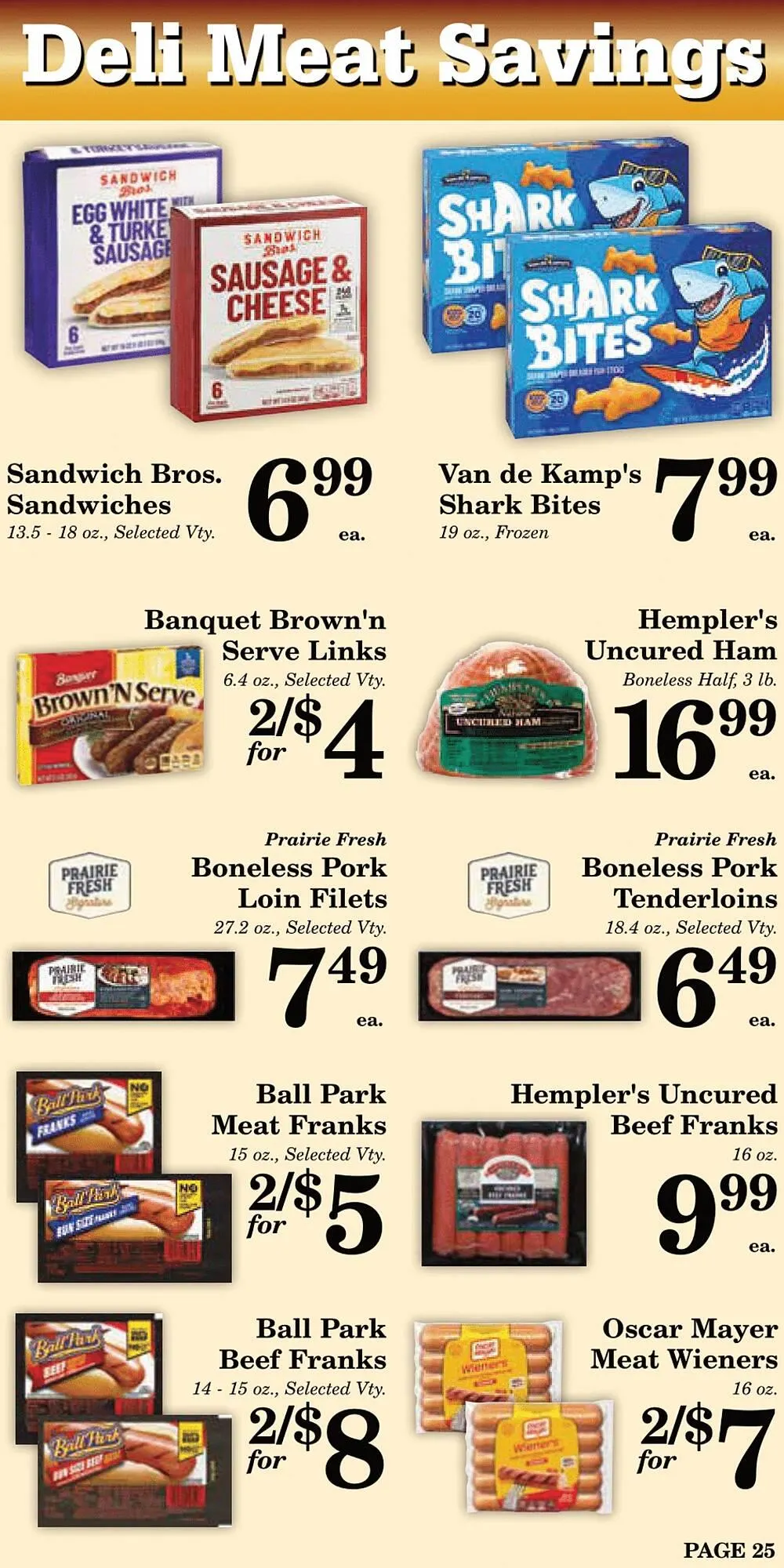 Weekly ad Harvest Foods ad from July 2 to July 29 2025 - Page 26