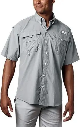 Columbia Men's Discontinued PFG Bahama II Short Sleeve Shirt