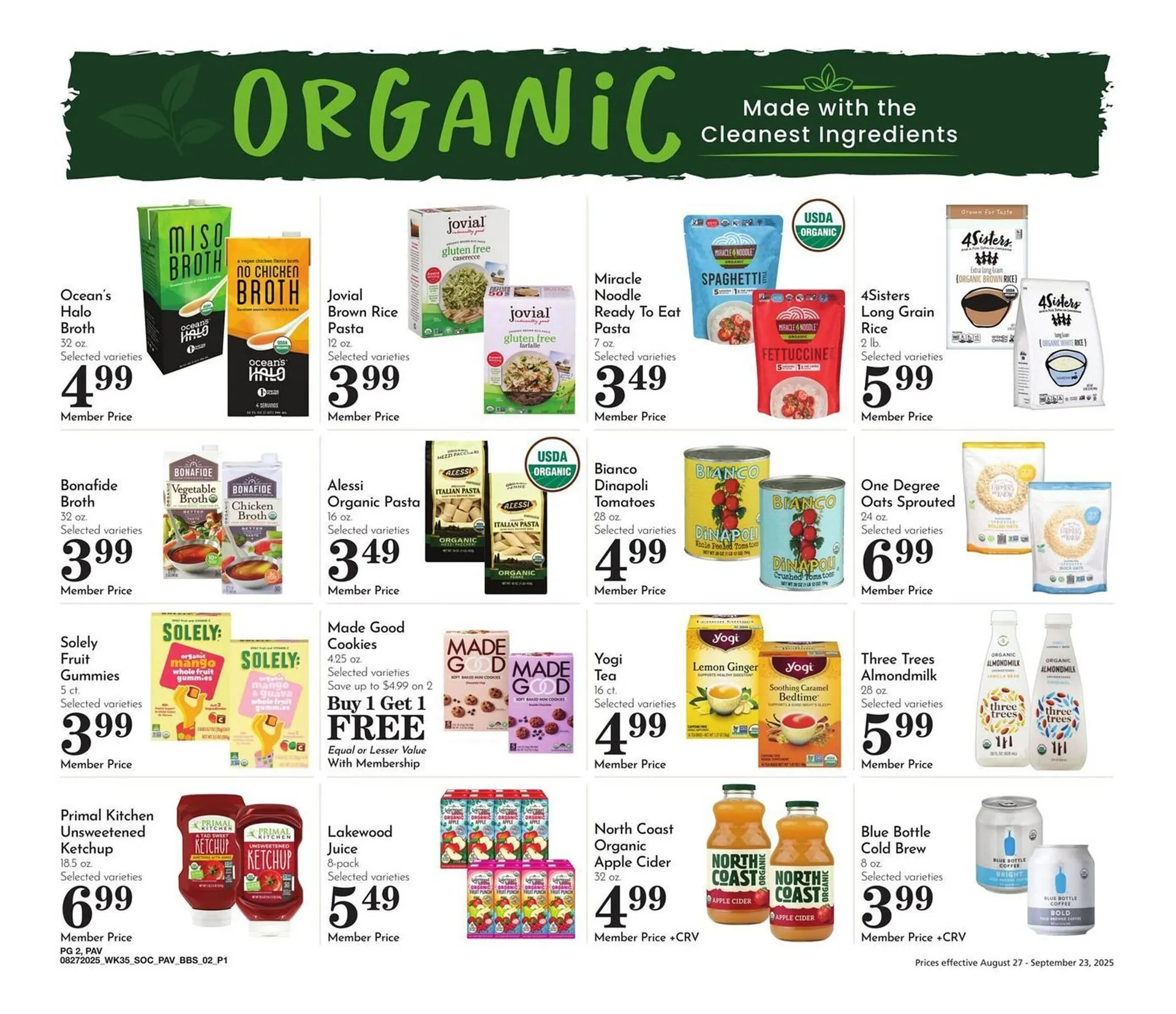 Weekly ad Pavilions Weekly Ad from August 27 to September 23 2025 - Page 2