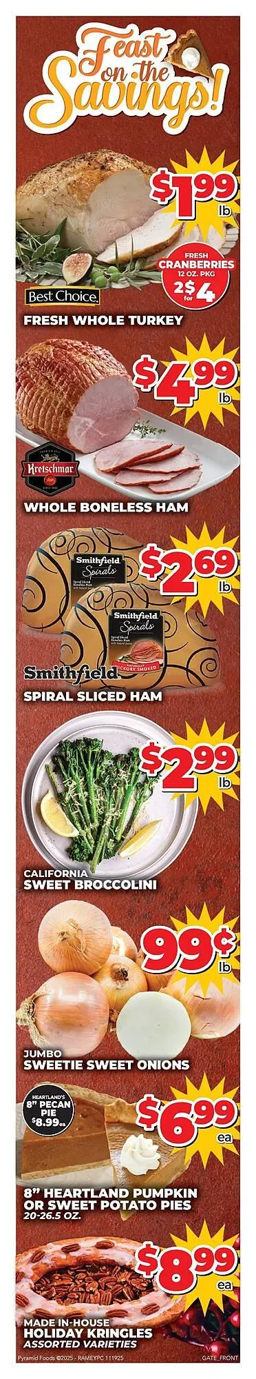 Weekly ad Price Cutter weekly ad from November 19 to November 25 2025 - Page 1