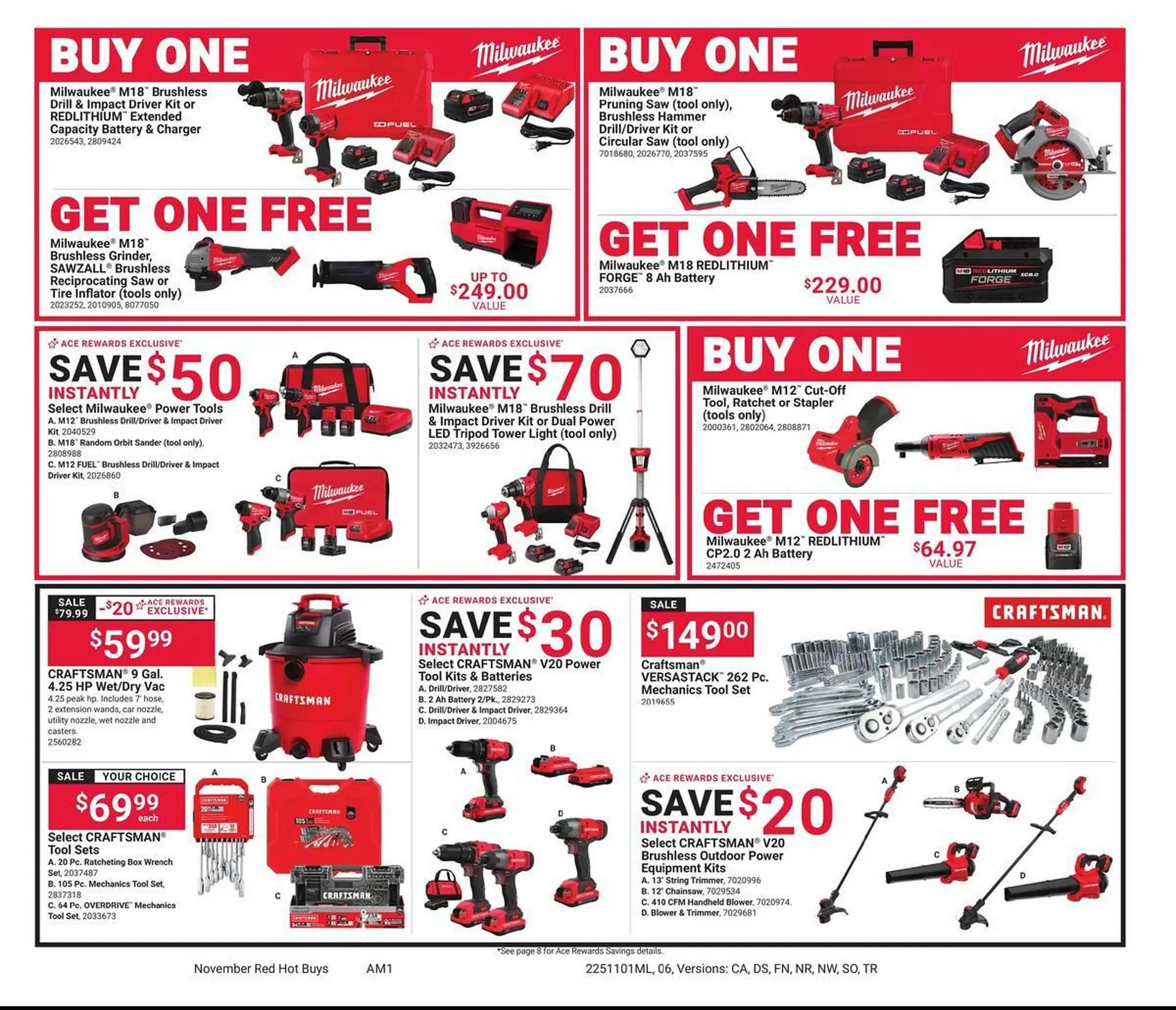 Weekly ad Ace Hardware flyer from November 1 to December 1 2025 - Page 6
