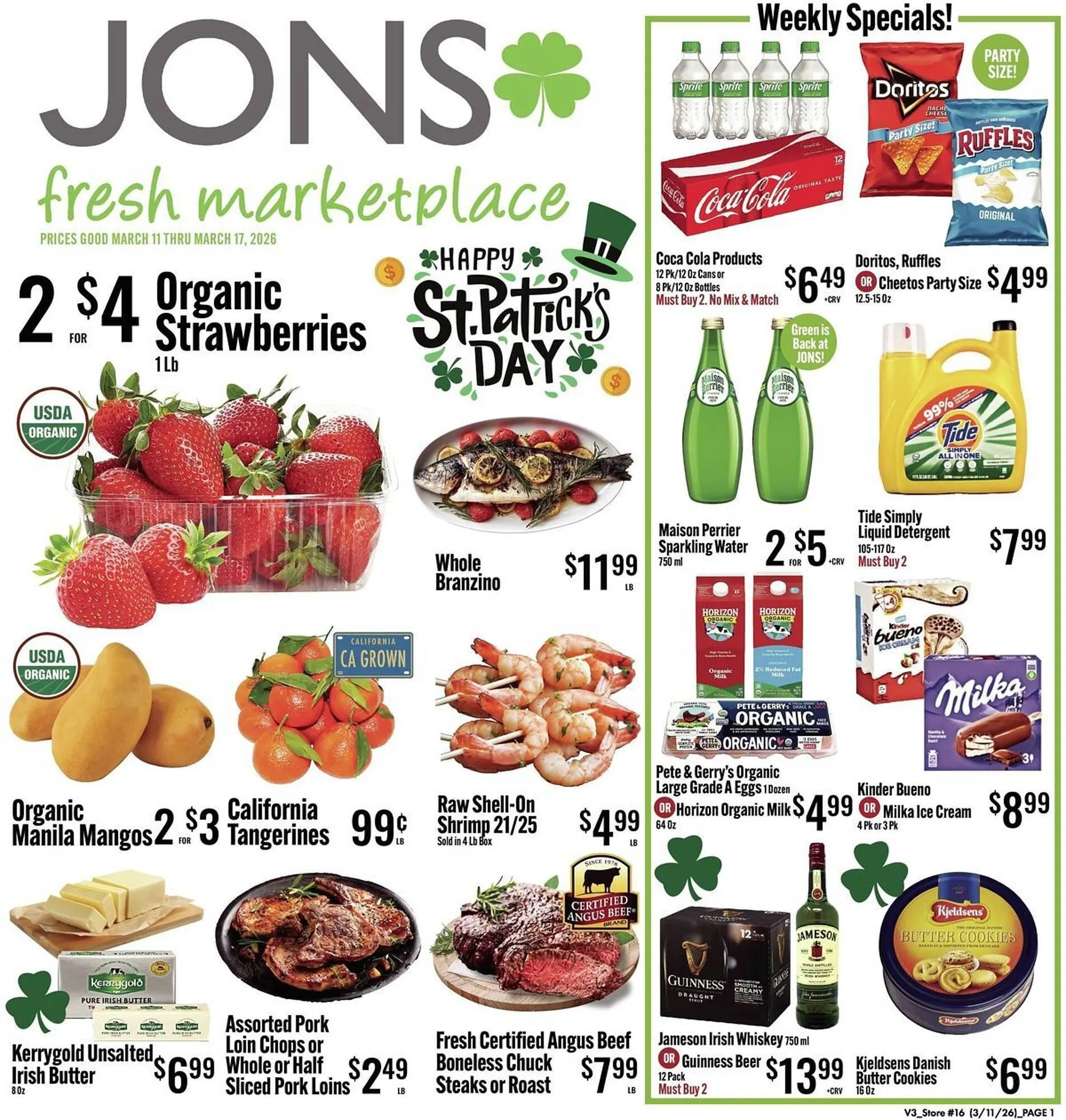 Weekly ad Jons International weekly ad from March 11 to March 17 2026 - Page 1