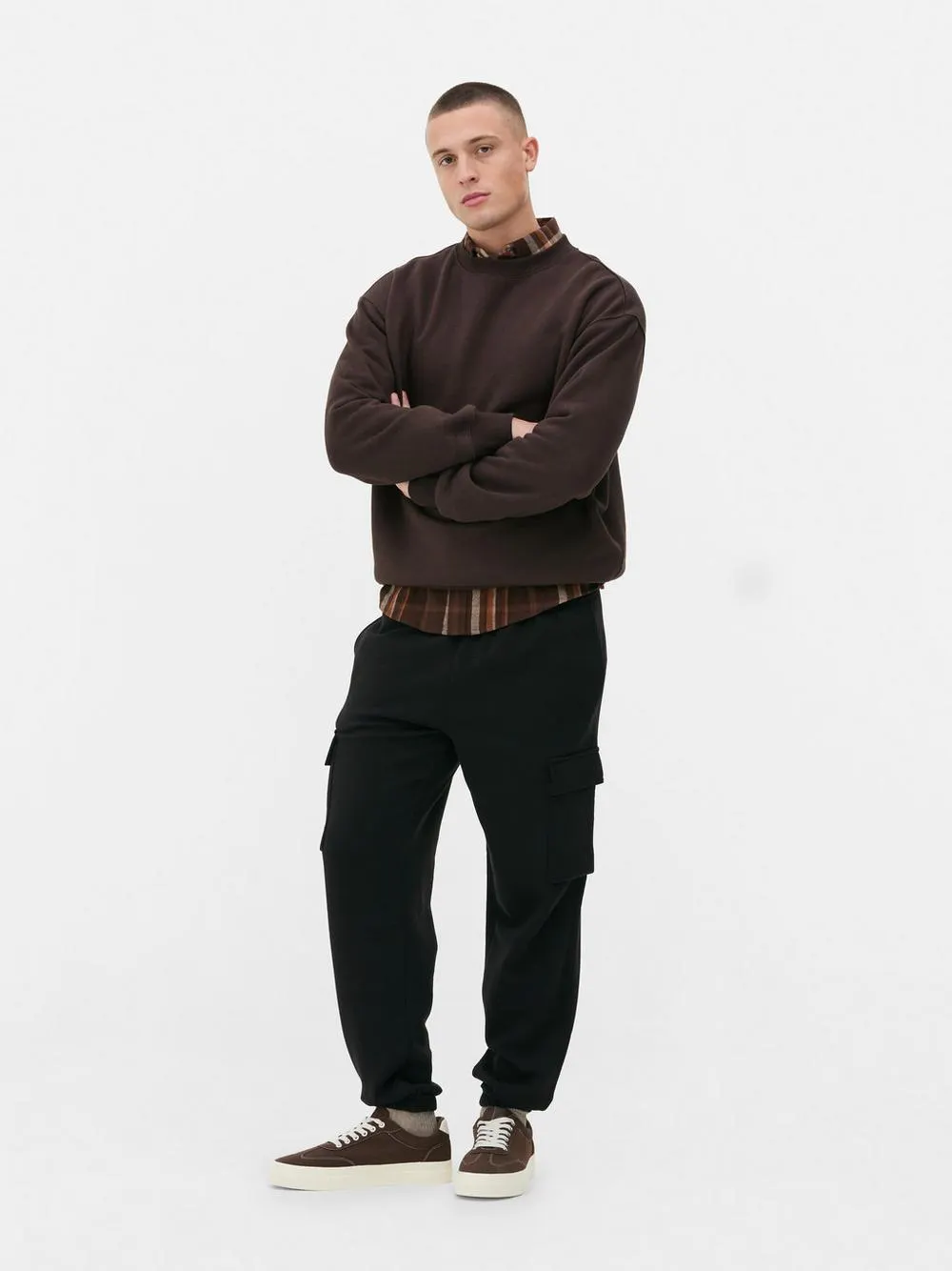 Bas de jogging cargo resserré à la cheville