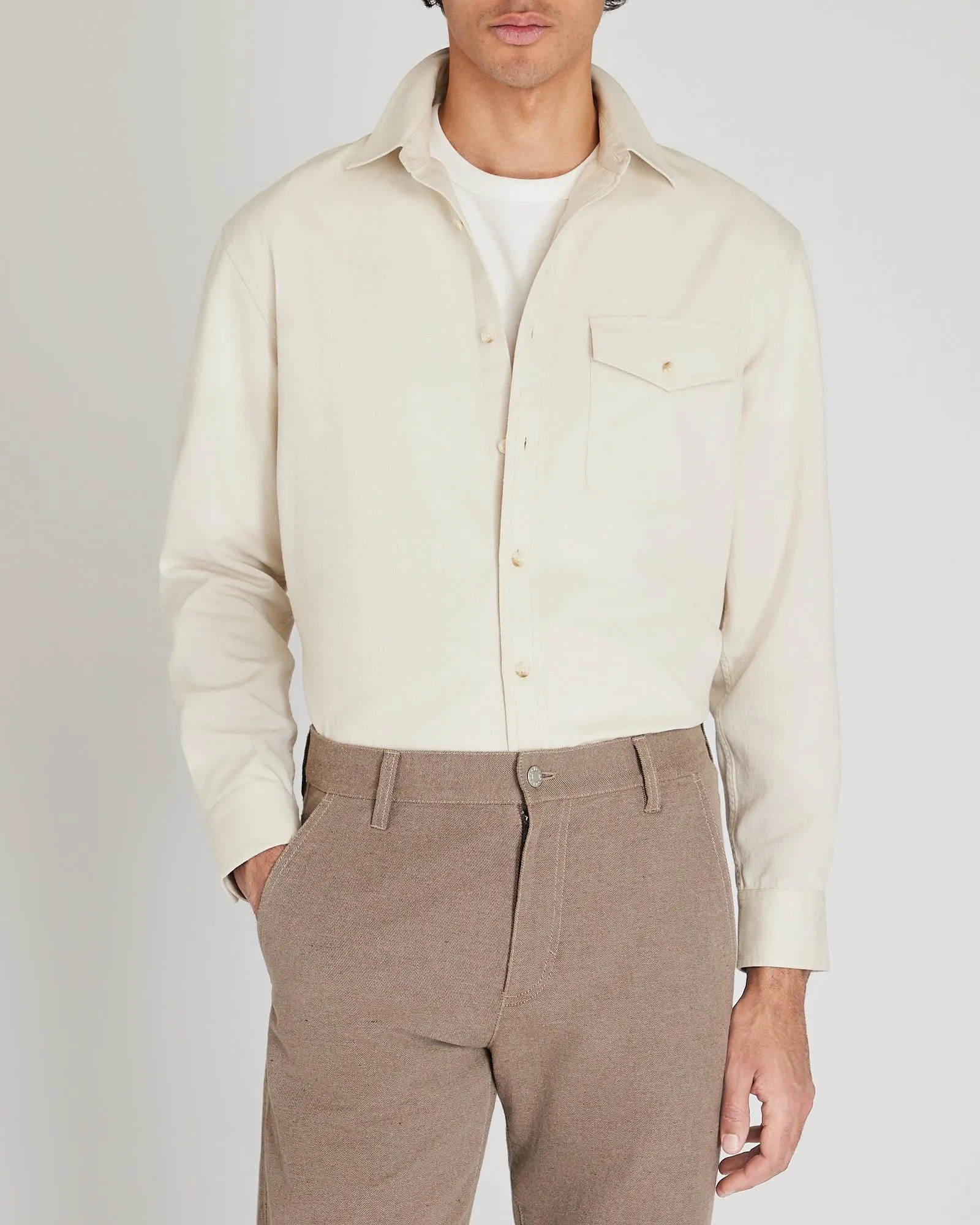 Long-Sleeve Standard Texture Shirt