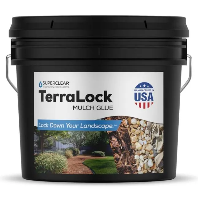 Superclear 5 Gallons Clear Mulch glue Concentrate