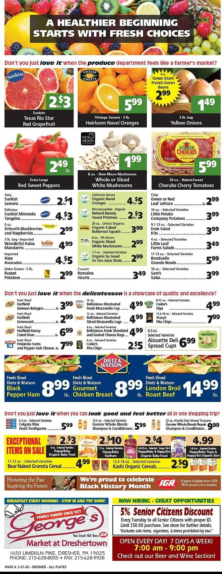 Weekly ad George's Market weekly ad from February 27 to March 5 2026 - Page 4