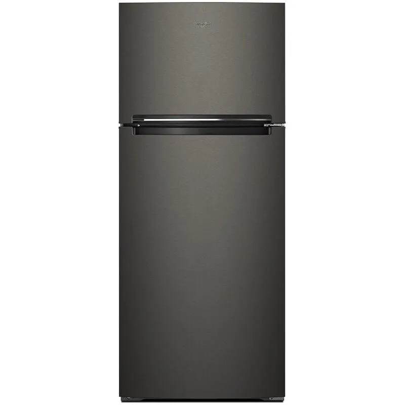 Whirlpool 28 in. 18 cu. ft. Top Freezer Refrigerator - Black Stainless