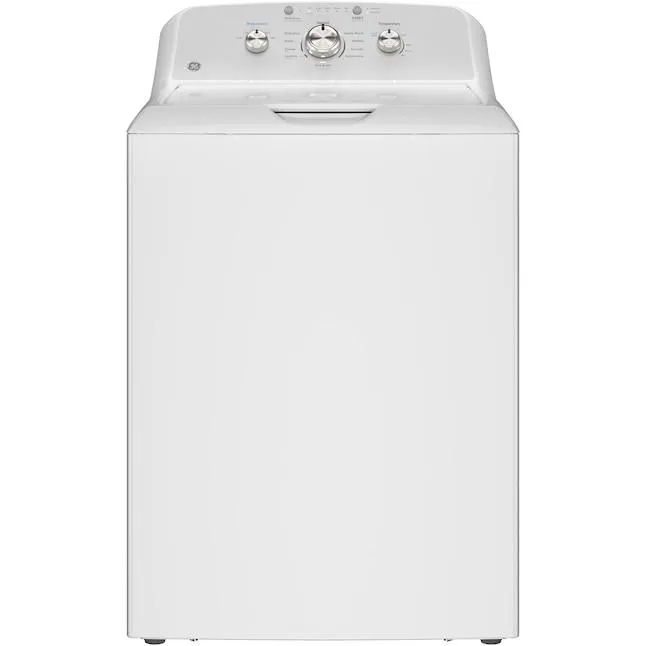 GE 4.3-cu ft Agitator Top-Load Washer (White)