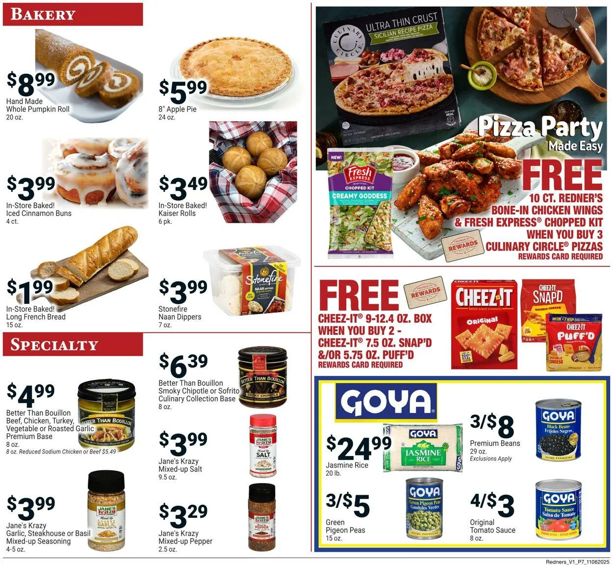 Weekly ad Redner’s Warehouse Market Current weekly ad from November 6 to November 12 2025 - Page 7