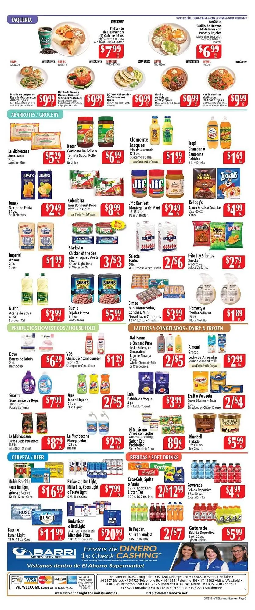 Weekly ad El Ahorro weekly ad from May 6 to May 12 2026 - Page 2