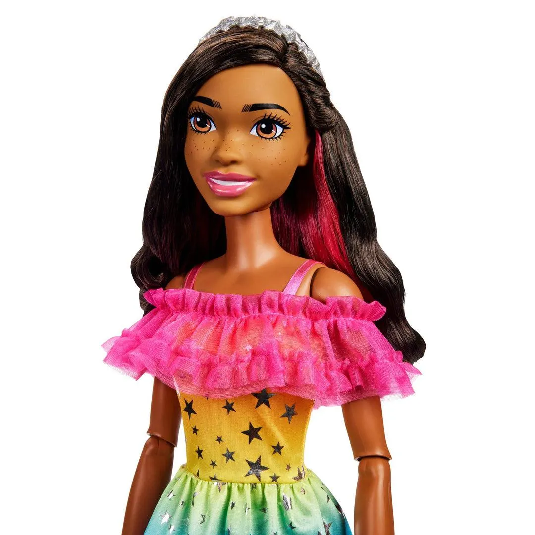 Barbie 28" Doll- Dark Brown Hair