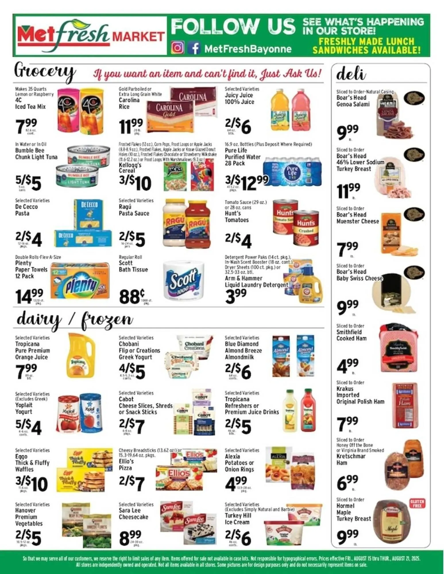 Weekly ad Met Foodmarkets Weekly Ad from August 15 to August 21 2025 - Page 2
