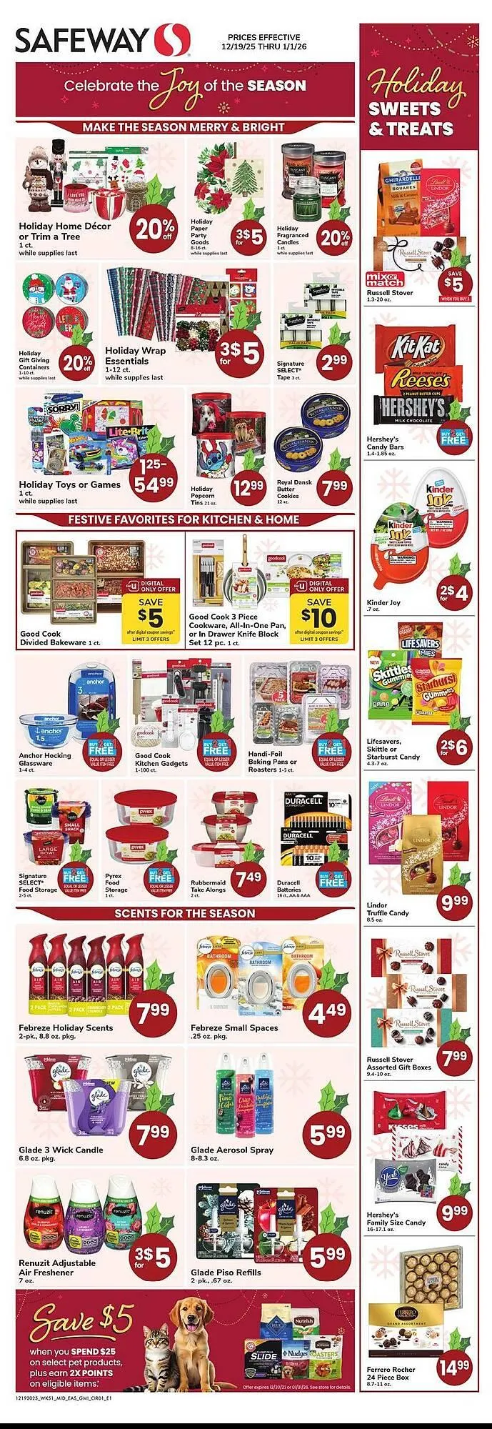 Weekly ad Safeway weekly ad from December 19 to January 1 2026 - Page 1