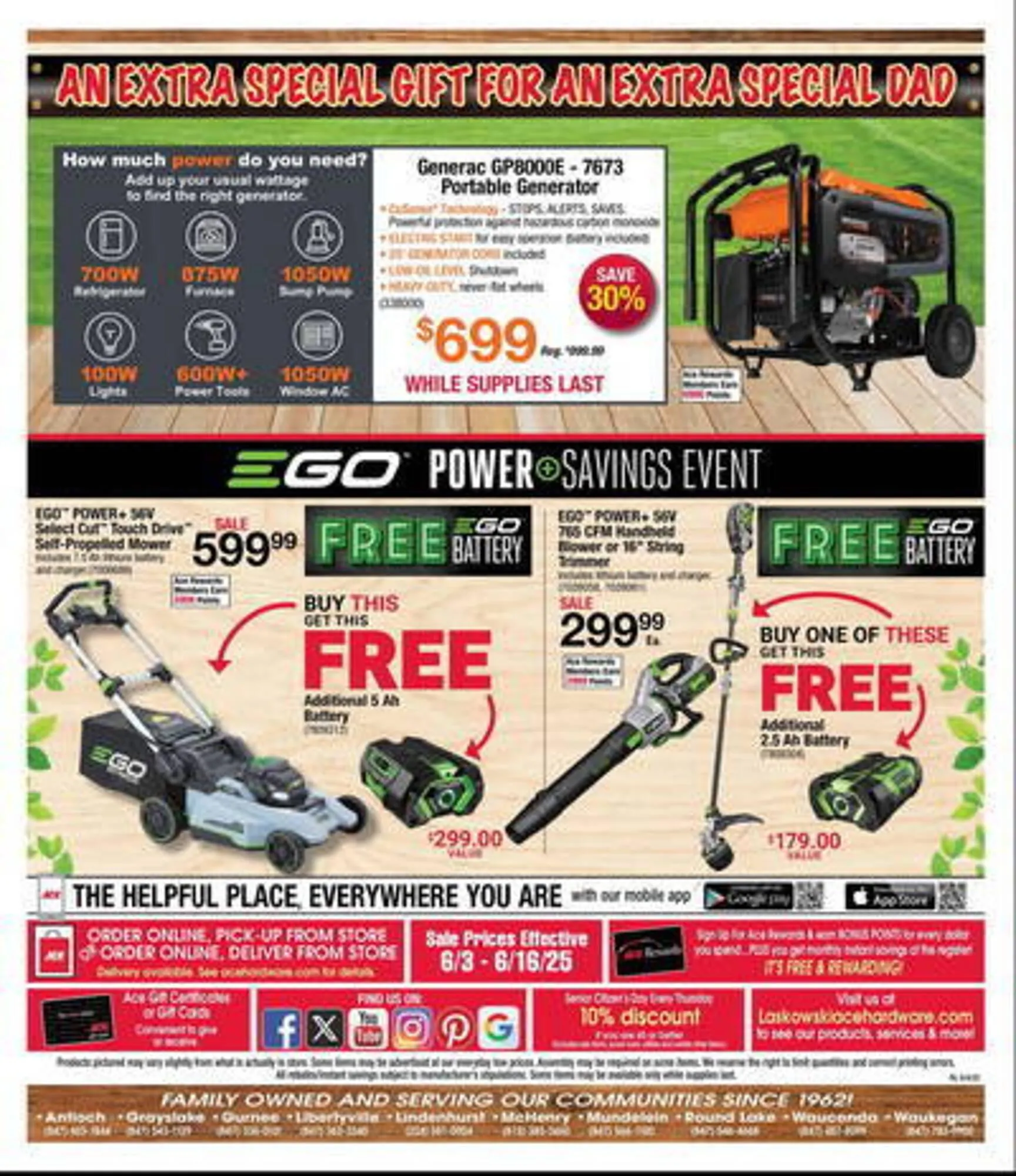 Weekly ad Ace Hardware Weekly Ad from June 3 to June 16 2025 - Page 6