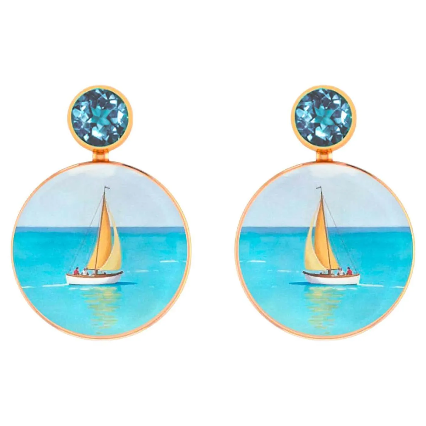 Modern Stud Earrings