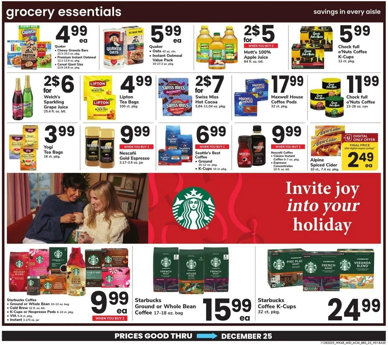 Weekly ad Acme Current weekly ad from November 28 to December 25 2025 - Page 23