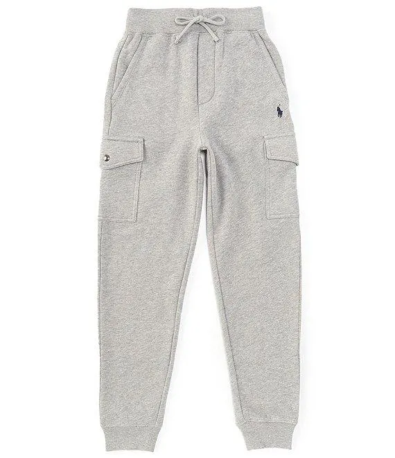 Big Boys Fleece Cargo Jogger Pants