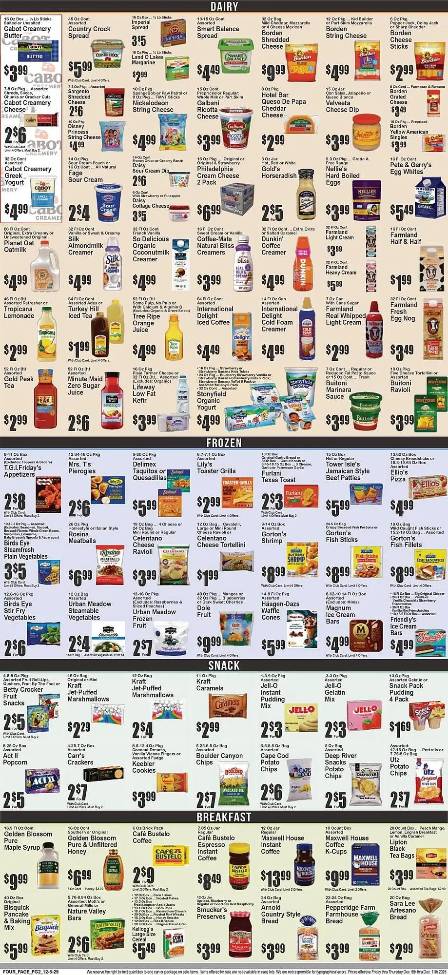 Weekly promotion The Food Emporium circular spanning from December 5 to December 11 2025 - Page 3 for Catalogue 365