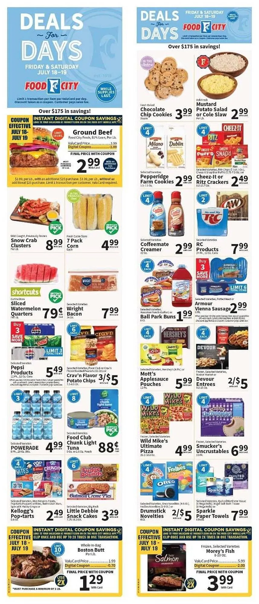 Weekly ad Food City Weekly Ad from July 16 to July 22 2025 - Page 1