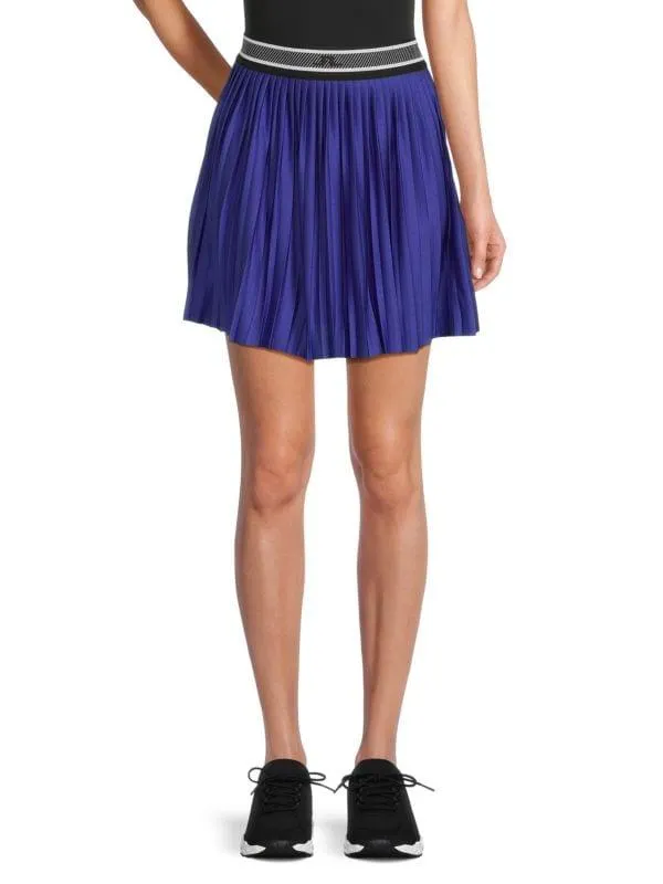 Binx Accordion Pleat Miniskirt