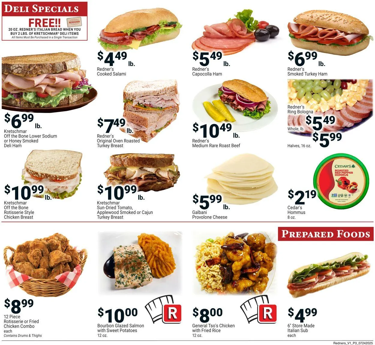 Weekly ad Redner’s Warehouse Market Current weekly ad from July 24 to July 30 2025 - Page 3