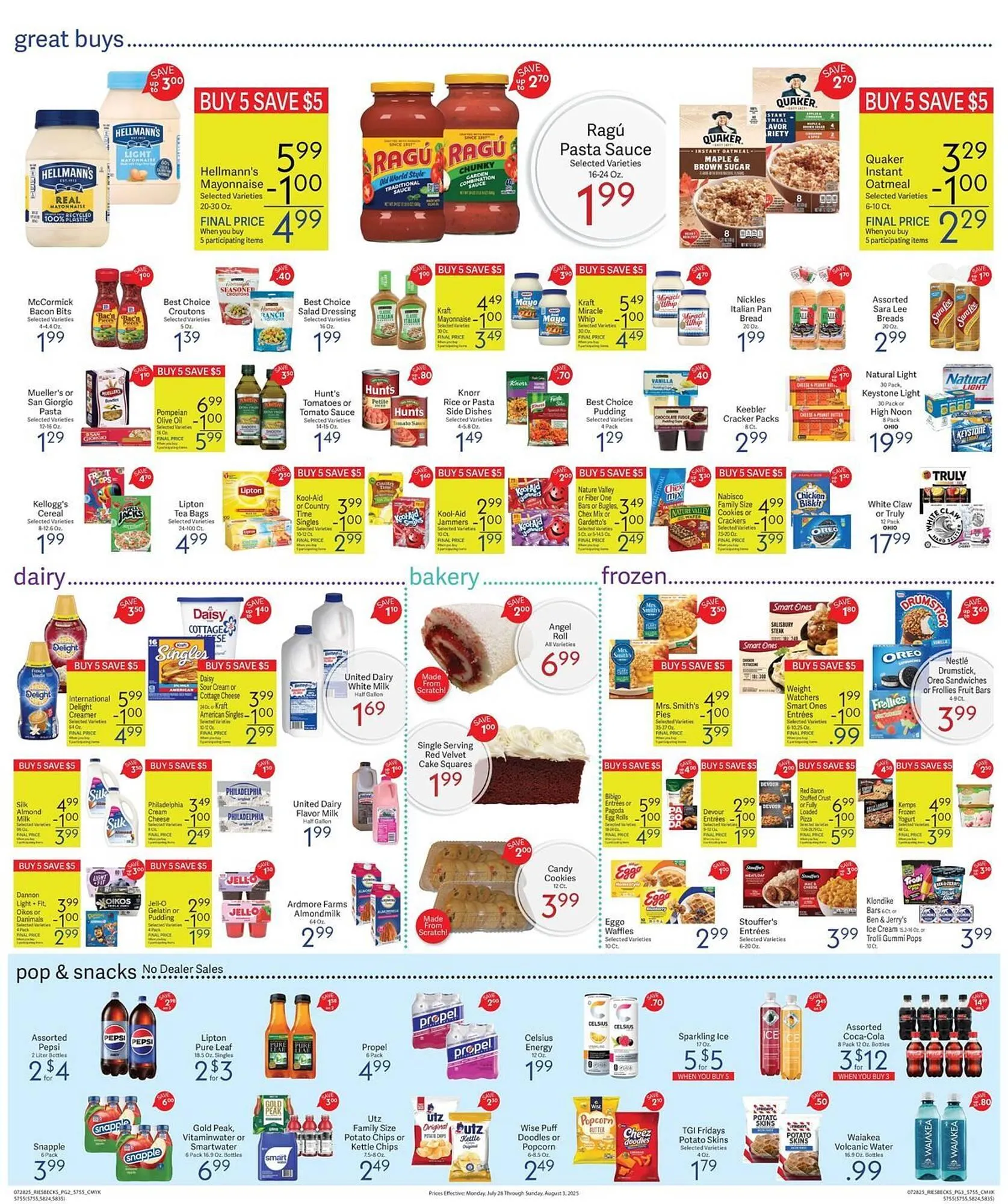 Weekly ad Riesbeck Weekly Ad from July 28 to August 3 2025 - Page 4