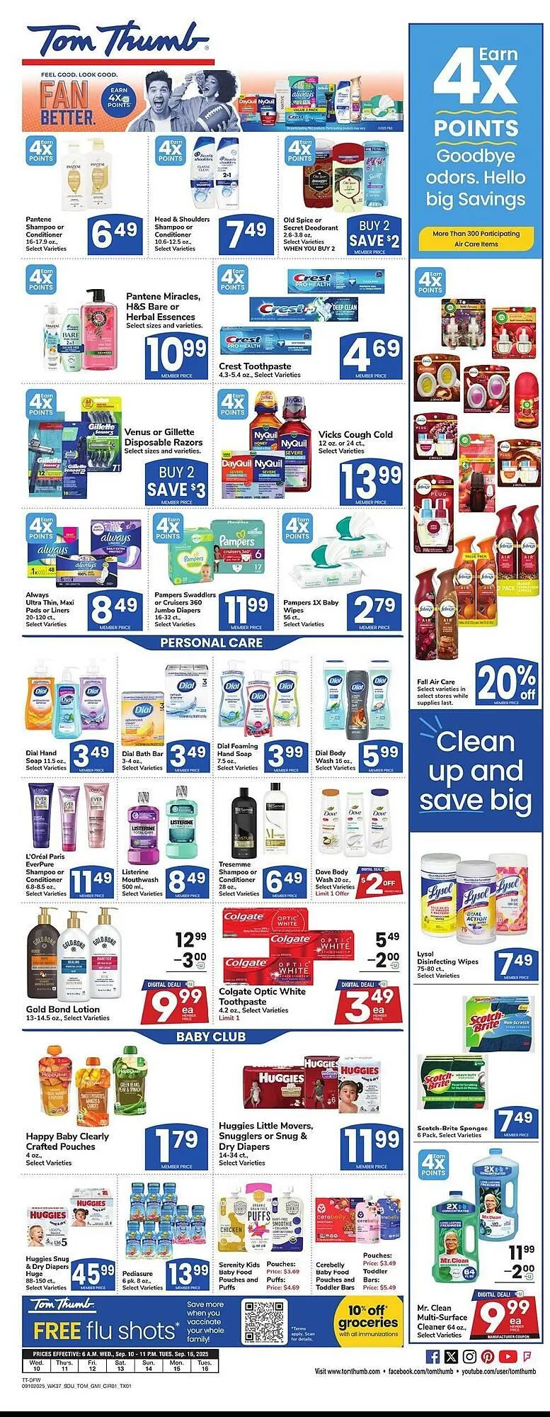 Weekly ad Tom Thumb weekly ad from September 10 to September 16 2025 - Page 6
