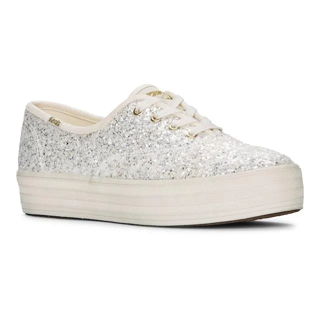 Keds The Platform Glitter Celebration Lace Up