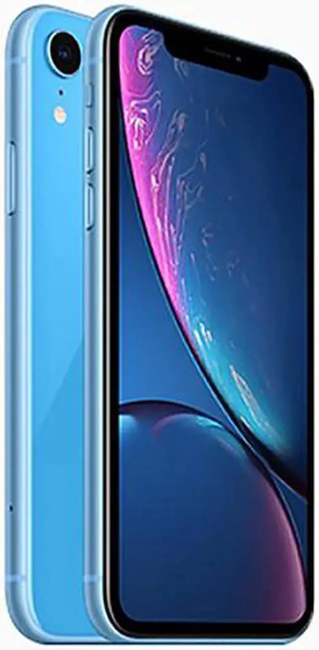 Apple iPhone XR 4G LTE Fully Unlocked (Verizon + Sprint + GSM Unlocked) 6.1" Blue 3GB RAM