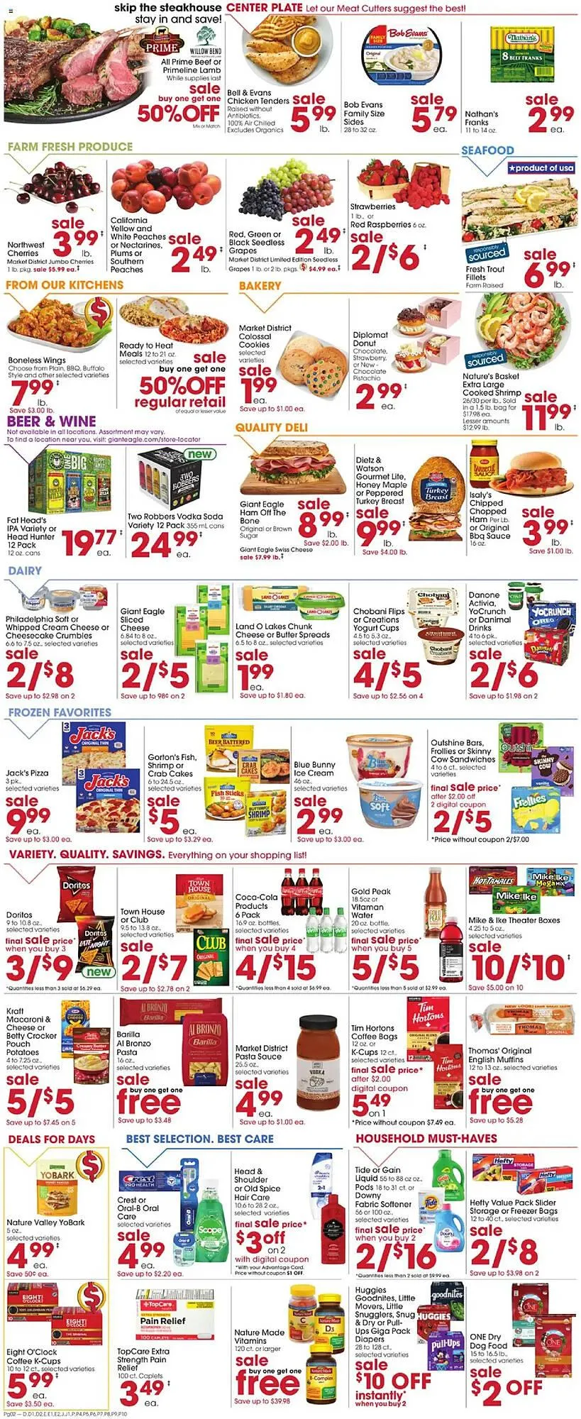 Weekly ad Giant Eagle Weekly Ad from July 24 to July 31 2025 - Page 4