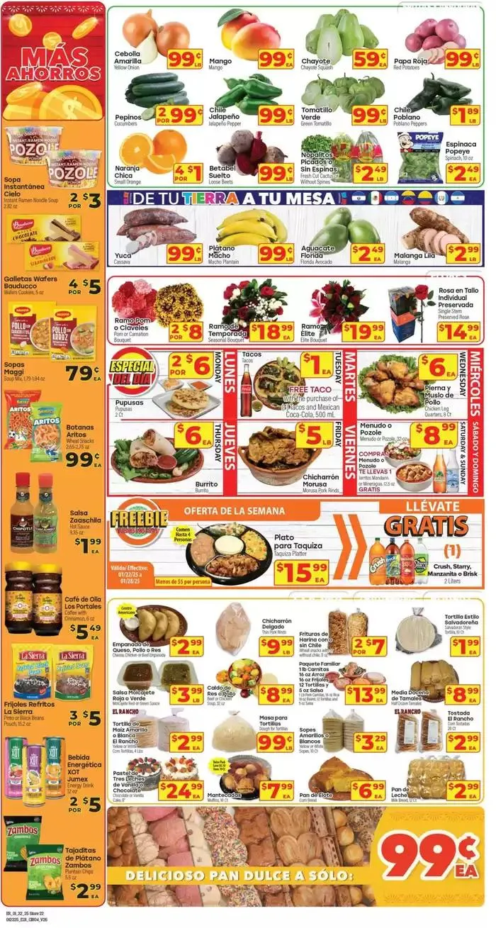 Weekly ad Supermercado El Rancho Weekly ad from January 22 to February 5 2025 - Page 4