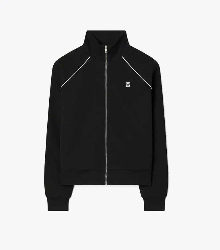 CREPE TRACK JACKET