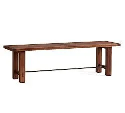 Abbott Acacia Outdoor Dining Bench (72")