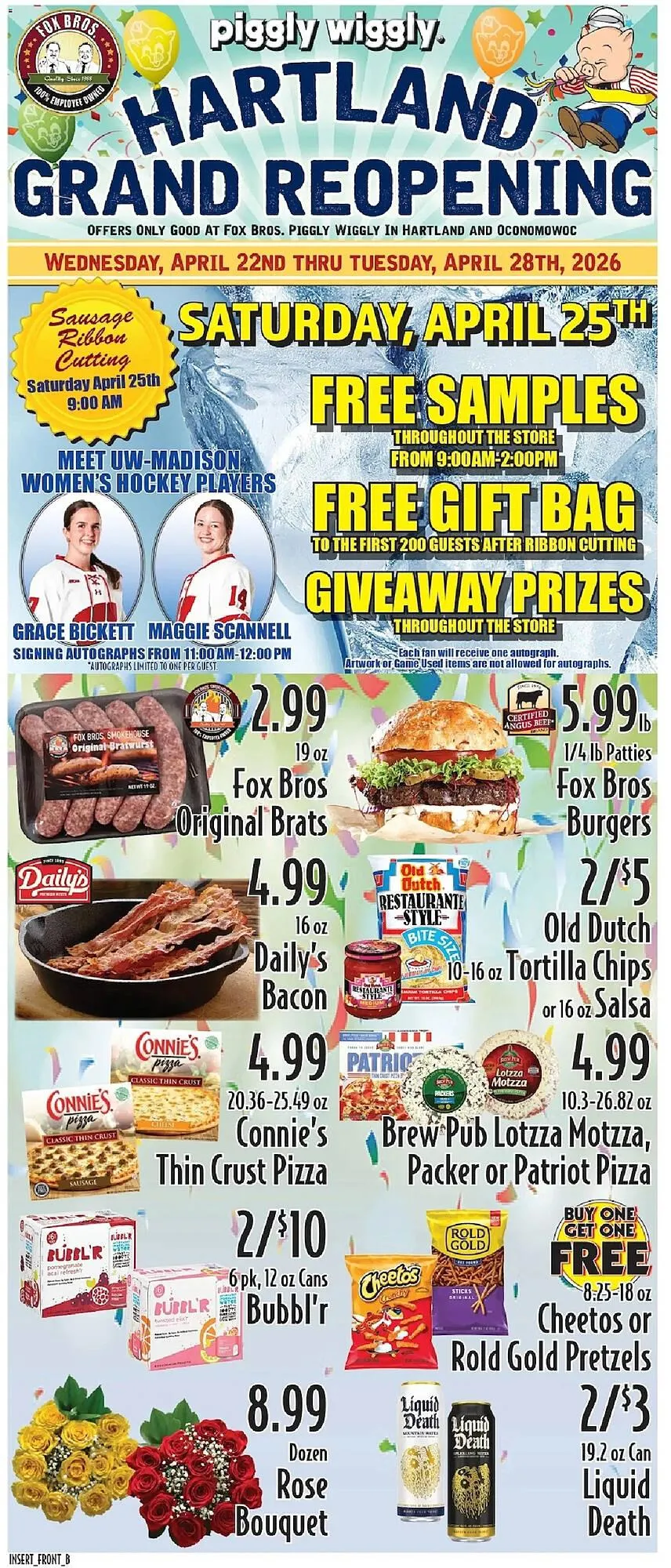 Weekly ad Piggly Wiggly weekly ad from April 22 to April 29 2026 - Page 1