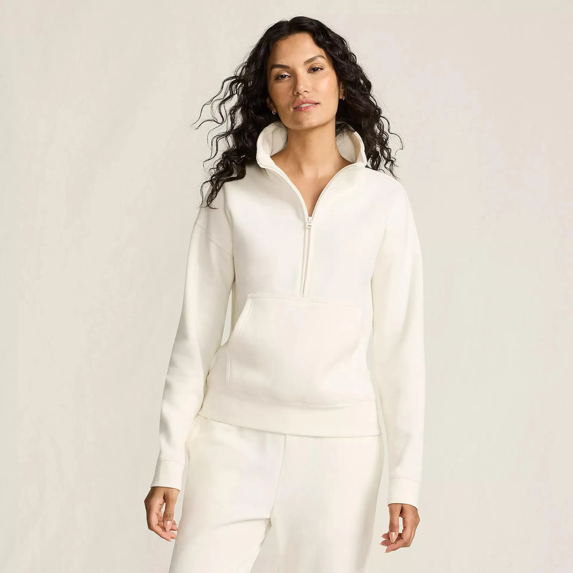 Women's Relaxed Serious Sweats Long Sleeve 1/2 Zip Sweatshirt