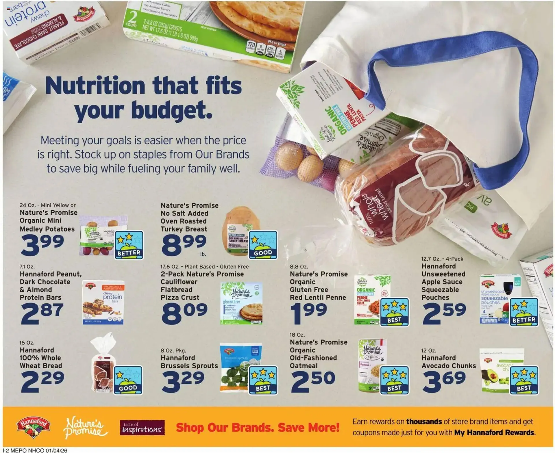 Weekly ad Hannaford flyer from January 4 to January 10 2026 - Page 10