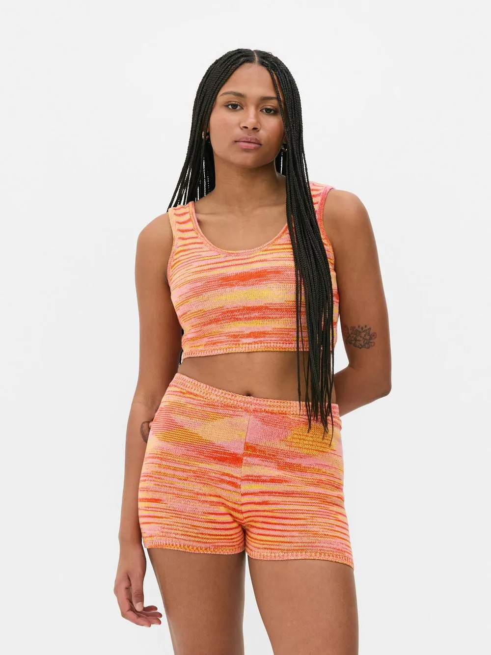 Knit Space Dye Bralette