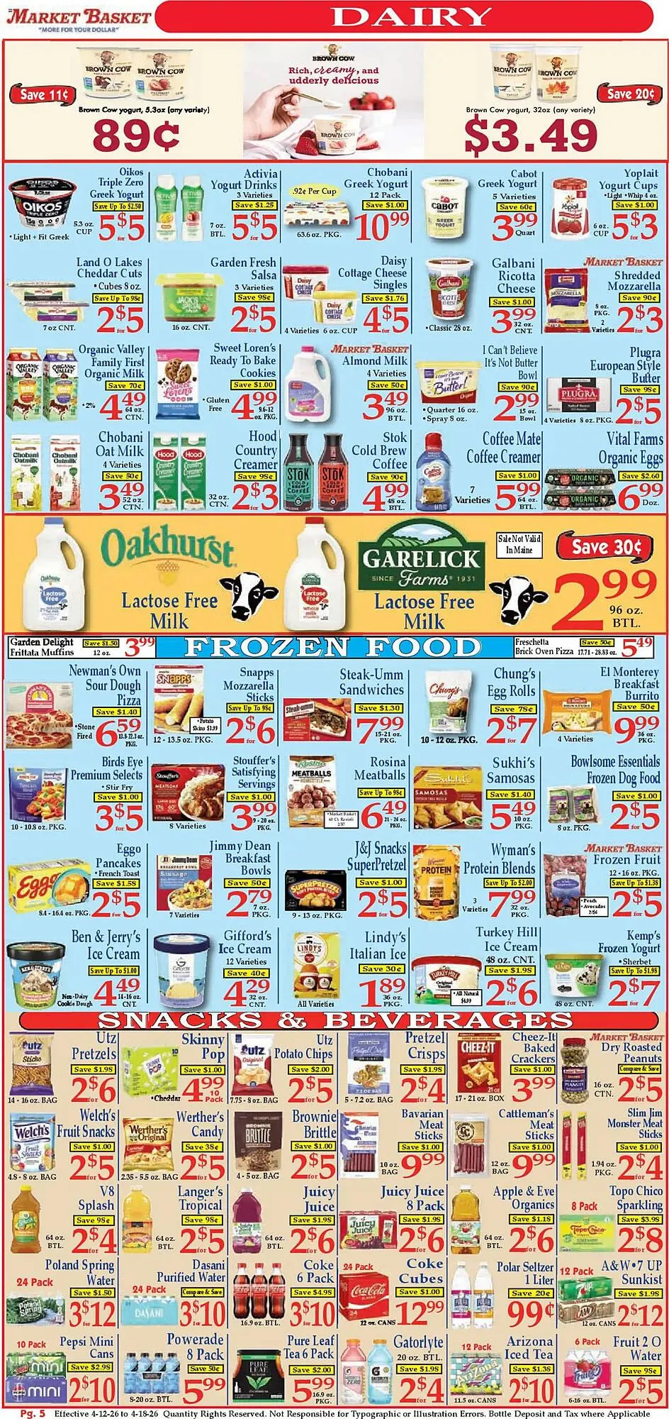 Weekly ad Market Basket weekly ad from April 12 to April 18 2026 - Page 5