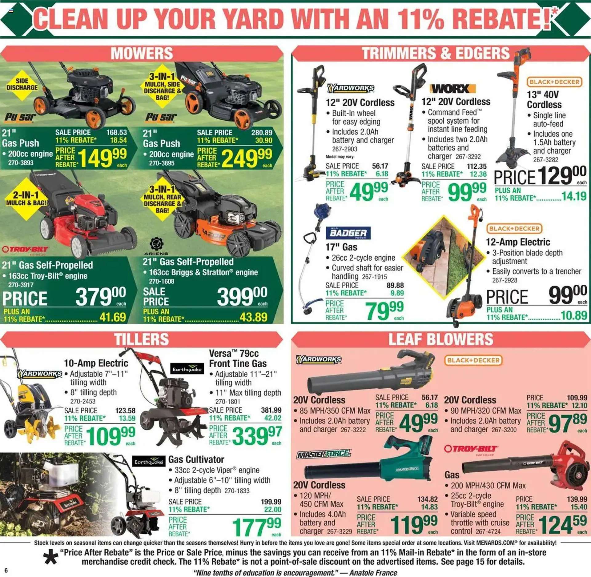 Weekly ad Menards Weekly Ad from April 3 to April 13 2025 - Page 11