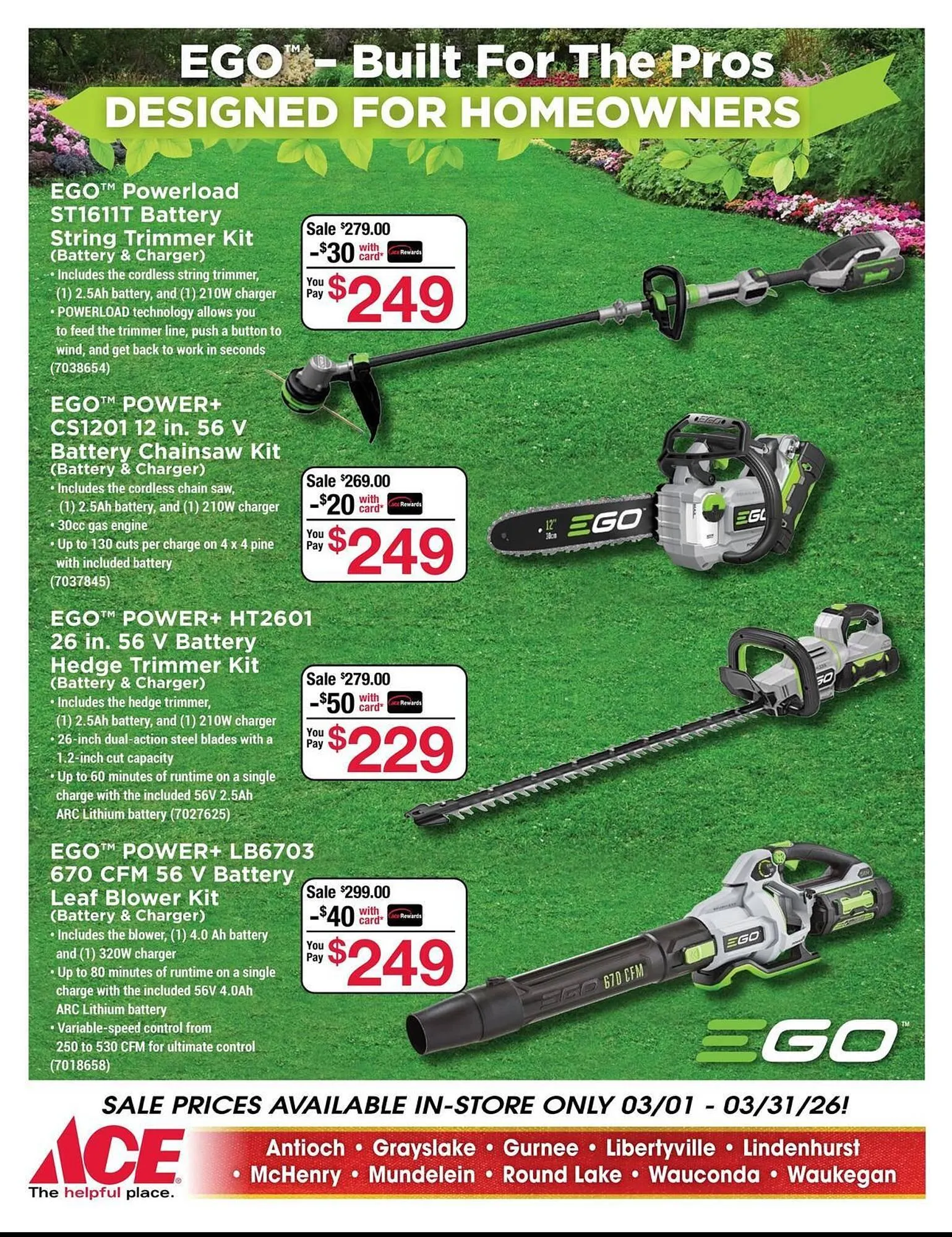 Weekly ad Ace Hardware flyer from March 1 to March 31 2026 - Page 5