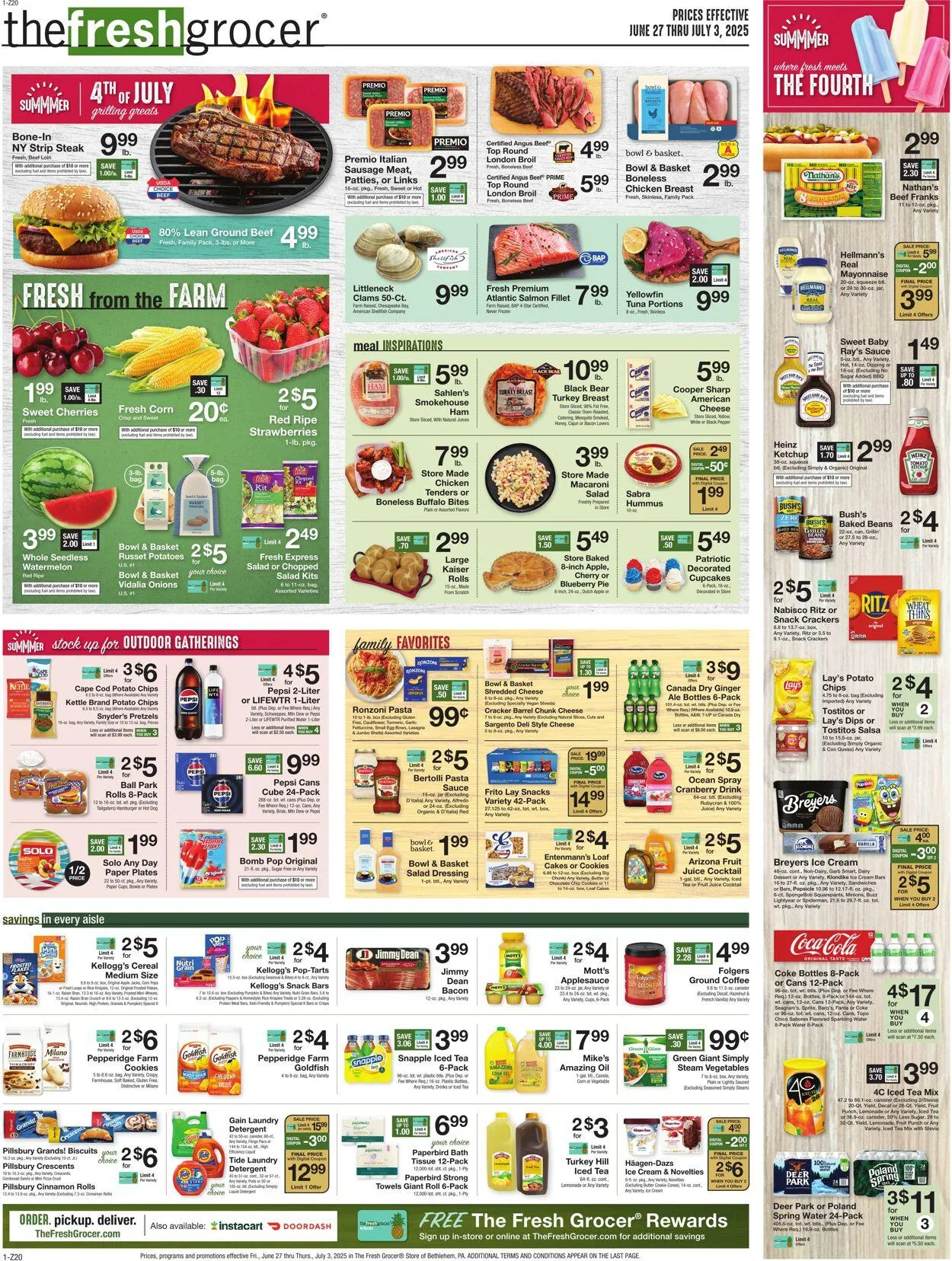 Weekly ad Gerrity's Supermarkets Current weekly ad from June 26 to July 3 2025 - Page 1