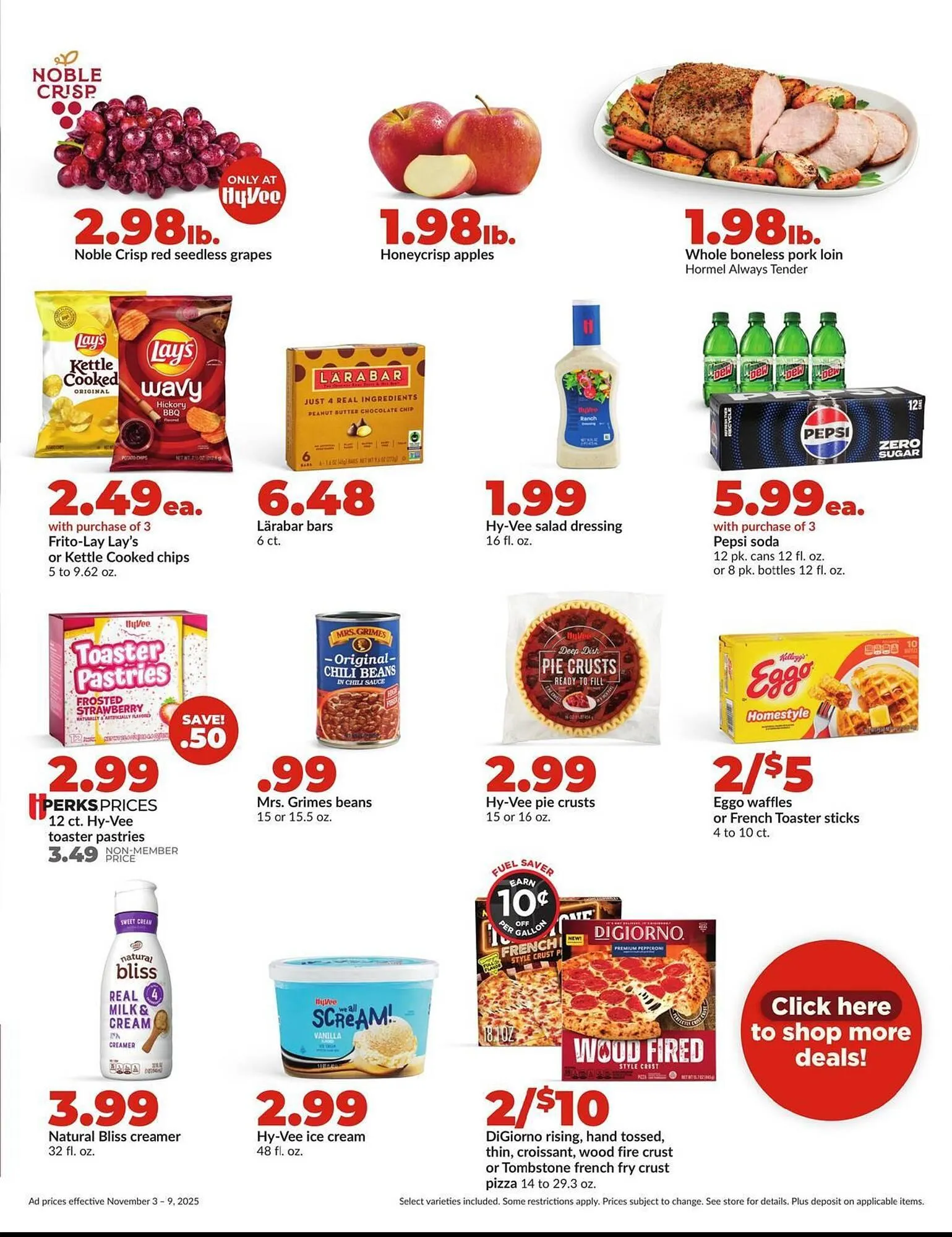 Weekly ad Hy-Vee weekly ad from November 3 to November 9 2025 - Page 2
