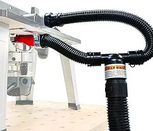 Milescraft 1501 Dust Router - Complete Dust Collection System for Router Tables