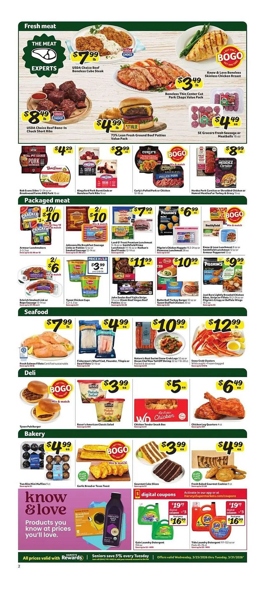 Weekly ad Harveys Supermarkets weekly ad from March 25 to March 31 2026 - Page 4