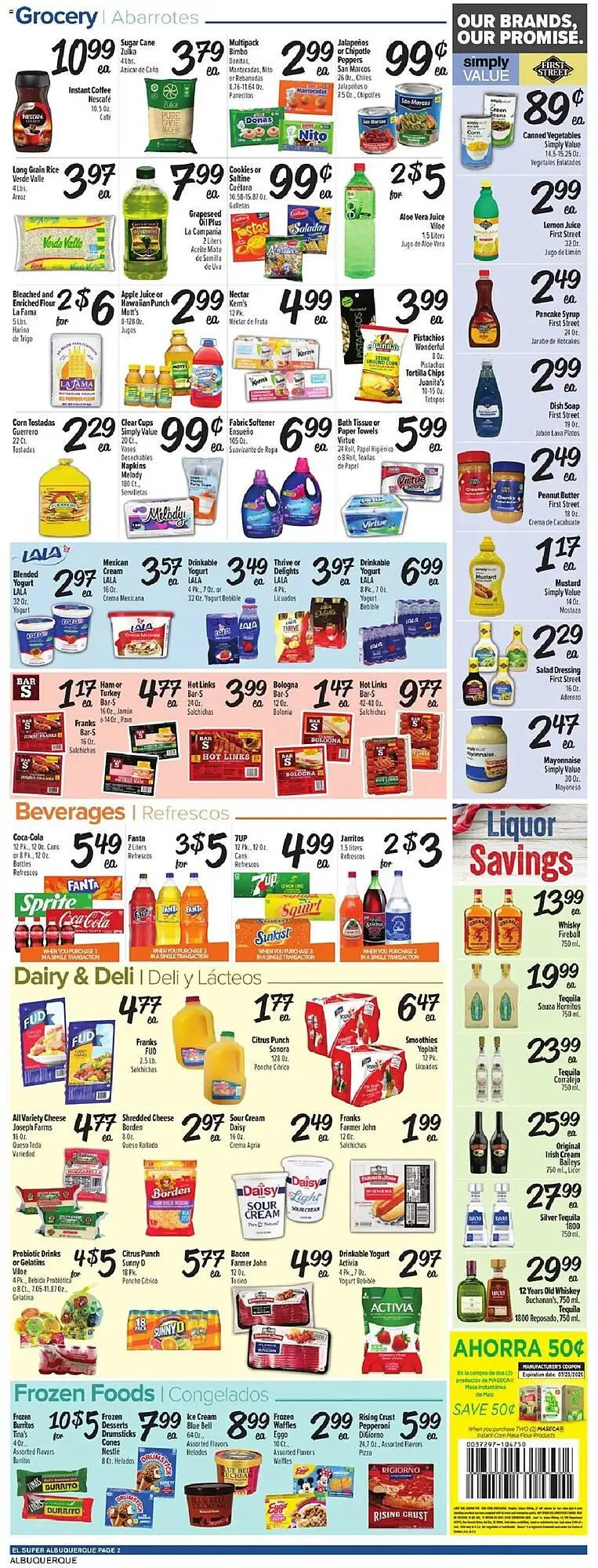 Weekly ad El Super Weekly Ad from July 2 to July 11 2025 - Page 2