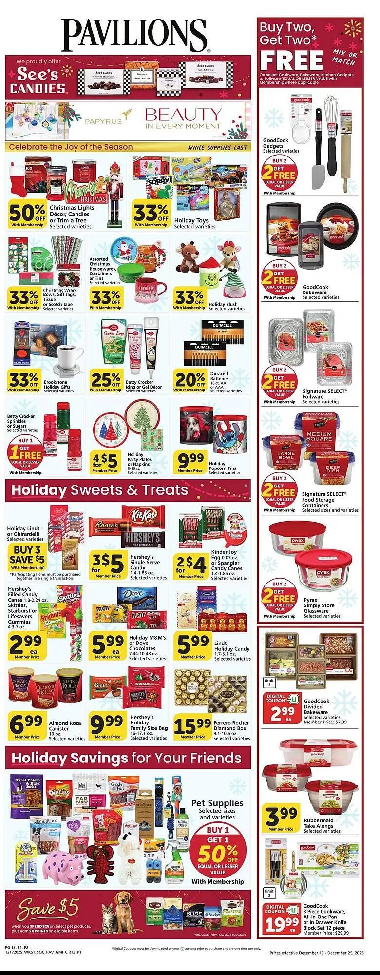 Weekly ad Pavilions weekly ad from December 17 to December 25 2025 - Page 12